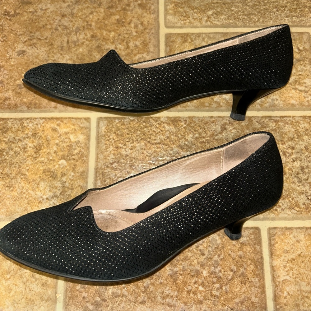 🖤 Black KITTEN HEEL shoes 🖤